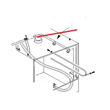 GUIDE GAUCHE PANIER SILENT ORIGINE CIMBALI - PVYQ645