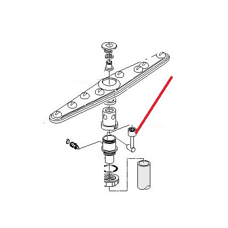 EMBASE SUPPORT BRAS ORIGINE CIMBALI - PVYQ647