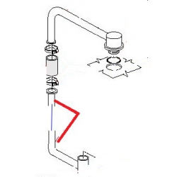 TUBO AUMENTATO ACQUA SF6 ORIGINALE CIMBALI