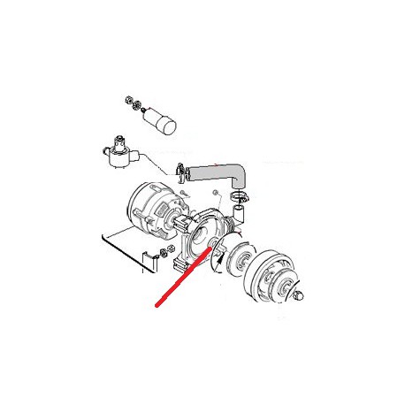 DURITE REFOULEMENT RAF3-RAF4 ORIGINE CIMBALI - PVYQ774