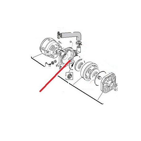 GASKET TORIC BODY OF PUMP GENUINE CIMBALI