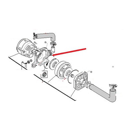 TURBINE ARRIERE ORIGINE CIMBALI - PVYQ795