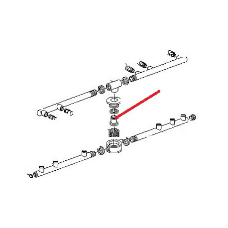 RACCORD POUR RINCAGE INF ORIGINE CIMBALI - PVYQ794