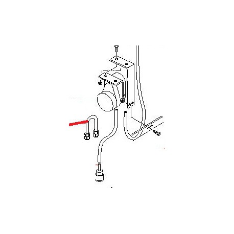 TUBE REMPLACEMENT DOSEUR ORIGINE CIMBALI - PVYQ700