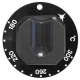 KNEBELKNOPF ROTARY 70MM THERMOSTAT GAS 180-300øC. ELECTROLUX