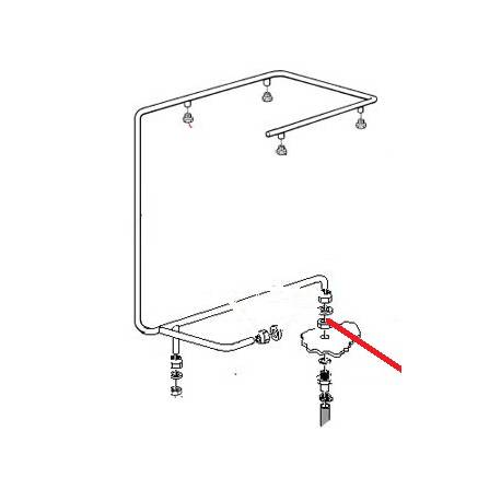 FIXED RINSING ARM F4 - PVYQ48