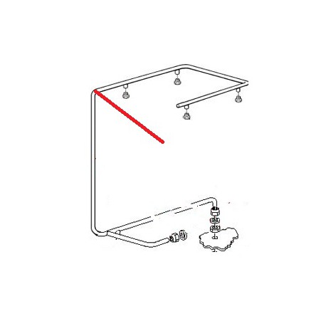 BRAS RINCAGE FIXE F3-F3B ORIGINE CIMBALI - PVYQ41