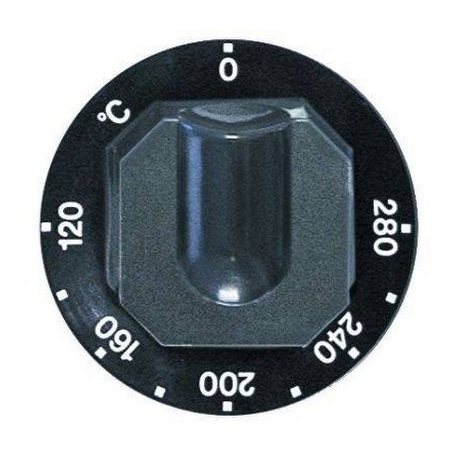 ROTATING KNOB 70MM THERMOSTAT 120-280Â°C. - TIQ7496