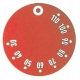 RING MARQUEUR ROT 30-110øC. THERMOSTAT - 60-64 UNIVERSAL