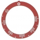 ANILLO MARCADOR TERMOSTATO ROJO 50-300Â°C - TIQ8558