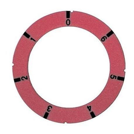 RING MARKER - RED 7 POST - TIQ8568