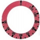ANELLO LOTUS MARQUEUR 30-110øC. ROTAZIONE 270ø ROSSO ORIGINA