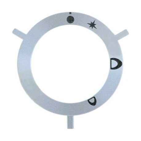 SCHEIBE SYMBOL FUR KNEBELKNOPF HAHN GAS HERKUNFT - TIQ8585