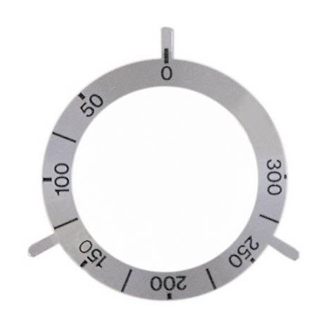 SCHEIBE FUR KNEBELKNOPF VON THERMOSTAT 50-300Â° HERKUNFT - TIQ8502