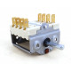 COMMUTATORE EGO 0-1 POSIZIONI 250V 16A 150ø F6.3 ORIGINALE - TIQ8625
