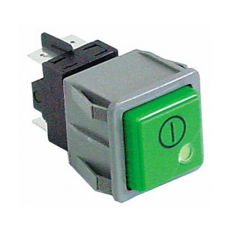 BOUTON VERT 0/1 SIMPLE ORIGINE - QUQ6756