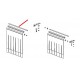 BAR ATTACHEMENT CURTAIN SHORT GENUINE DIHR