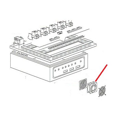 VENTILATEUR REFROIDISSEMENT ORIGINE DIHR - QUQ6700