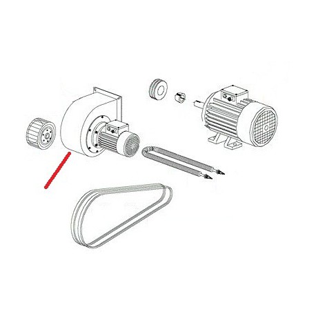 MOTORFAN 0.55 KW