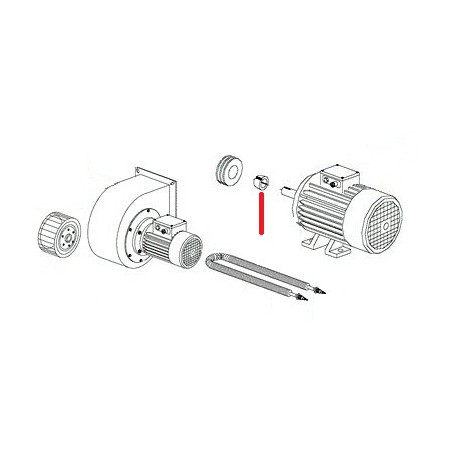 DOUILLE D25MM ORIGINE DIHR - QUQ6729