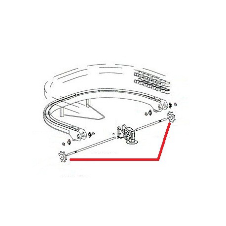 PIGNONE 8 DENTI - QUQ6735
