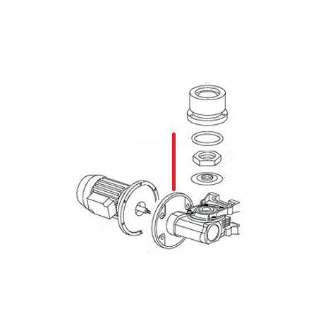 RIGHT REDUCER 1.45 - QUQ6858