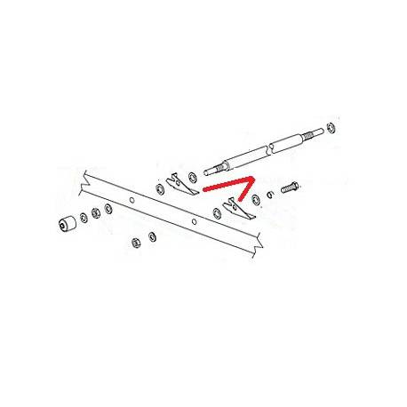BLOCAGE PORTE DROIT ORIGINE DIHR - QUQ6820