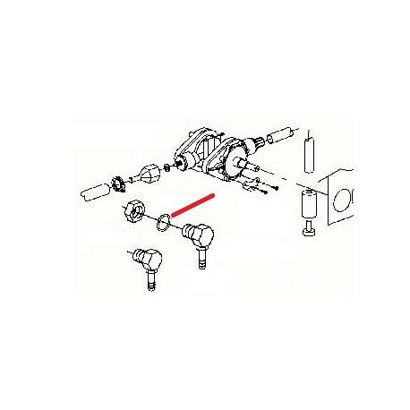 GASKET TORIC NOZZLE GENUINE DIHR