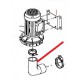 BRIDE SUPPORT POMPE ORIGINE DIHR - QUQ7647