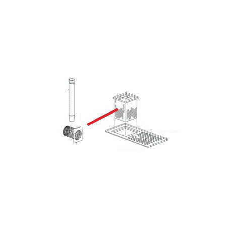RACCORD TUBE RINCAGE ORIGINE DIHR - QUQ7771