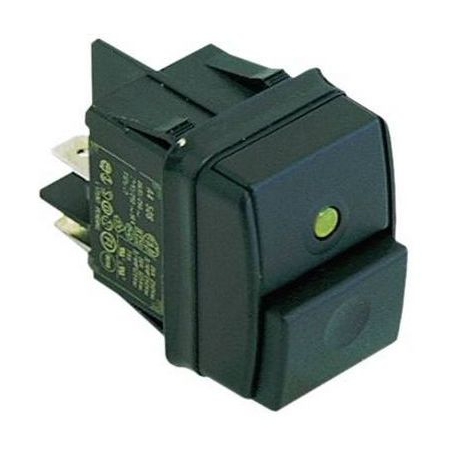 YELLOW SWITCH 2 NONLUMINOUS POLES - TIQ8858