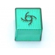 GREEN SQUARE CYCLE GEM - QUQ363