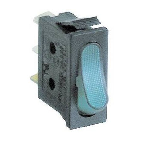 INTERRUPTEUR VERT 24V 30X11MM - TIQ8018