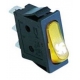 INTERRUPTEUR JAUNE 16A 250V VENTILATORE 30X11MM 125Â° - TIQ8010