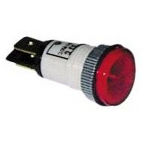 SPIA LUMINOSI 230V Ã­12MM ROSSO - TIQ8347