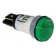 SPIA LUMINOSI 250V Ø12MM VERDE