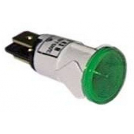 SPIA FASTON 6.3MM 24V Ã­13MM VERDE - TIQ8482