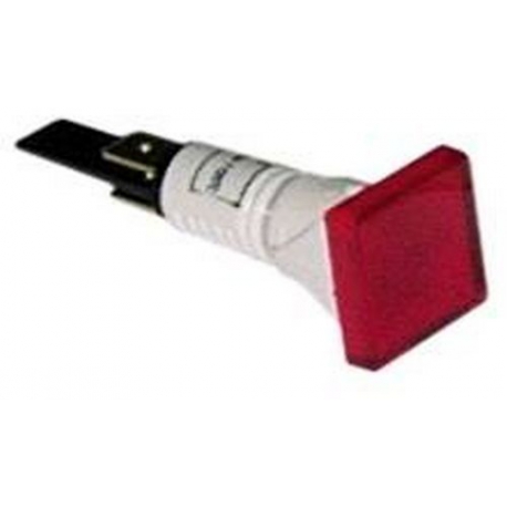 INDICADORES VAINAS 6.3MM 400V Ã­14MM ROJAS TMAXI 120Â°C - TIQ8413