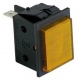 INDICADORES 30X22MM VAINAS 6.3MM 230V NARANJA ORIGEN