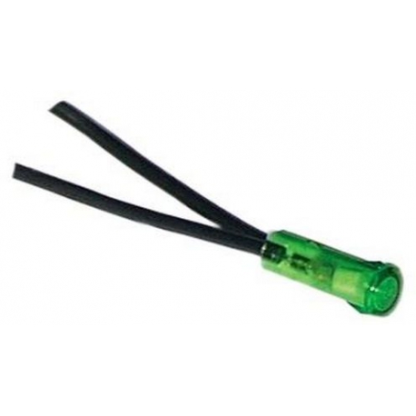 LIGHT CABLE 200MM 24V Ã­6MM GREEN - TIQ9582