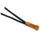 SCHAUGLAS LIGHT KABEL 200MM 24V Ø6MM ORANGE HERKUNFT