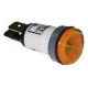 INDICADORES NARANJA Ø12MM 400V CON ANILLOS