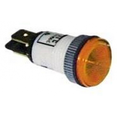 VOYANT ORANGE Ã­12MM 400V AVEC BAGUE - TIQ9584