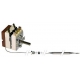 THERMOSTAT 250V 16A TMINI 30Â°C TMAXI 90Â°C HAIR - TIQ9370
