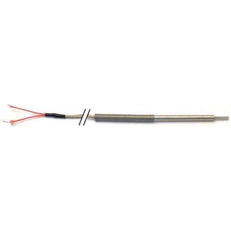 SONDE DE TEMPERATURE PT100 2 FILS BULBE:100MM Ã­BULBE 6MM - TIQ9496