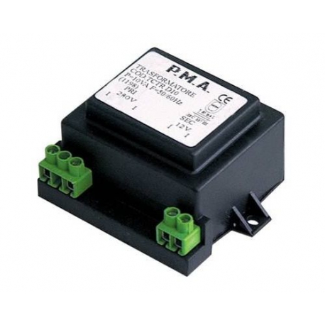 TRASFORMATORE 10VA 230V>12V50/60HZ 2FILS - TIQ9431