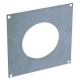 SHEET STAINLESS 110X110MM HOLE 60MM