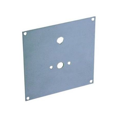 PANEL INOX 110X110MM HOLE THERMOST. - TIQ0102