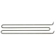 RESISTENCIA GRILL ELECTROLUX 1300W 230V L:475MM L:85MM H:50M