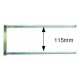 RESIST. QUARTZ 230V 1000W 390X115 Ã˜10MM - TIQ1525